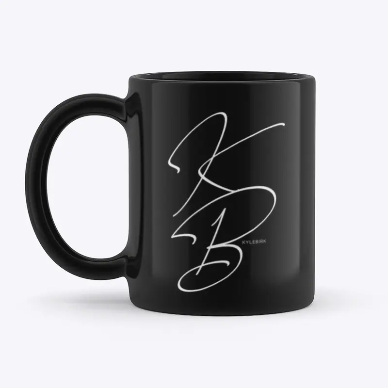 KYLEBIRK Signature Mug (Black)