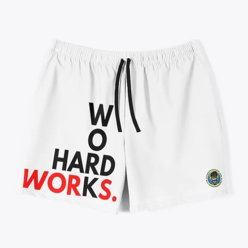 HARD WORK WORKS Swim Trunks