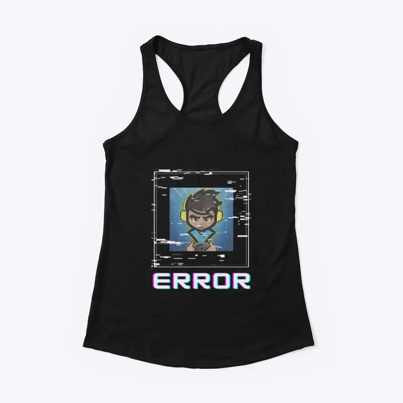 ERROR Racerback Tank by KYLEBIRK (Women)