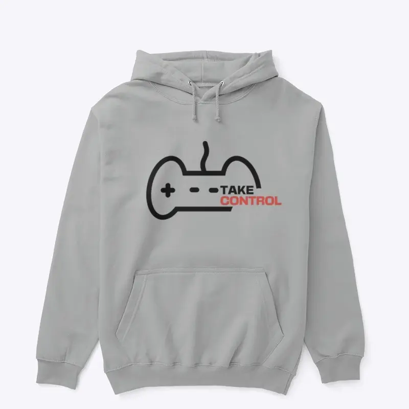 Take Control Pullover Hoodie by KYLEBIRK