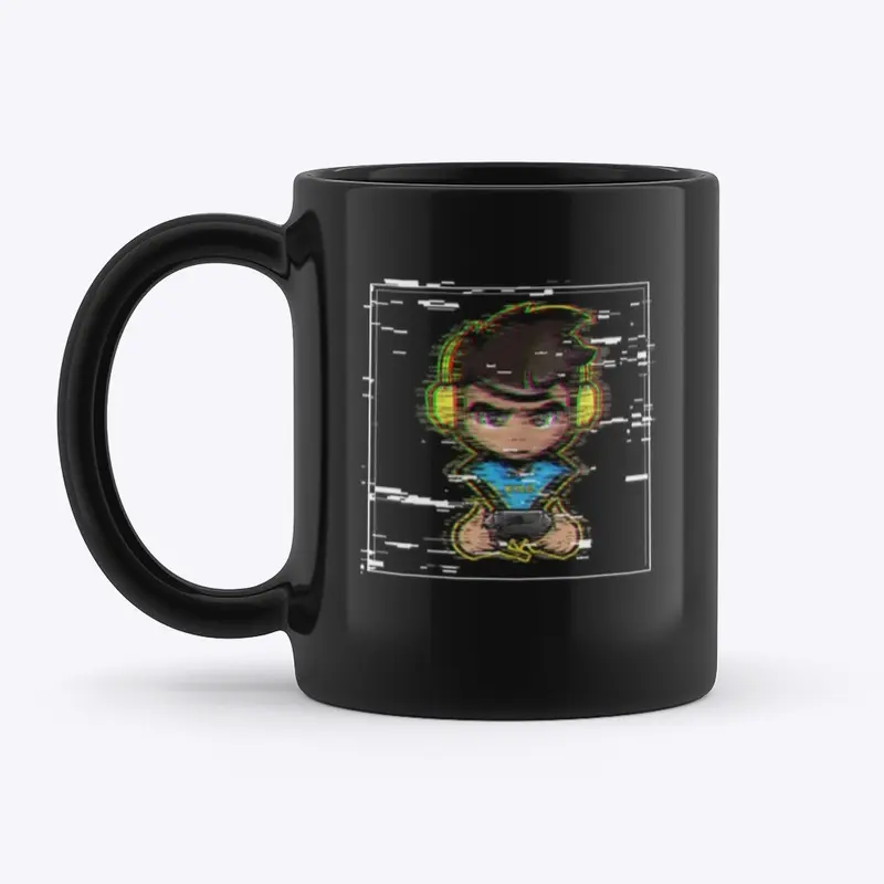 KYLEBIRK “ULTRA LAG” Black Mug