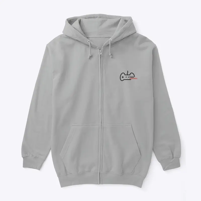 Take Control Zip Hoodie by KYLEBIRK