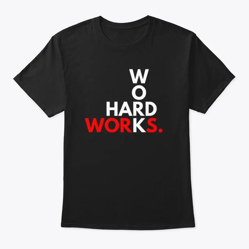 HARD WORK WORKS Classic Tee (Black/Navy)