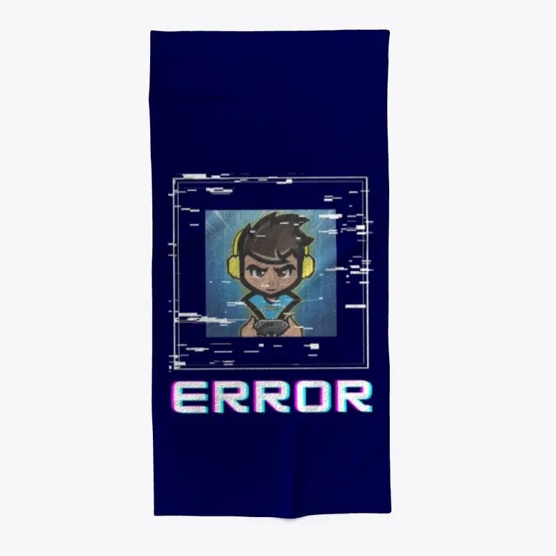 ERROR Beach Towel by KYLEBIRK