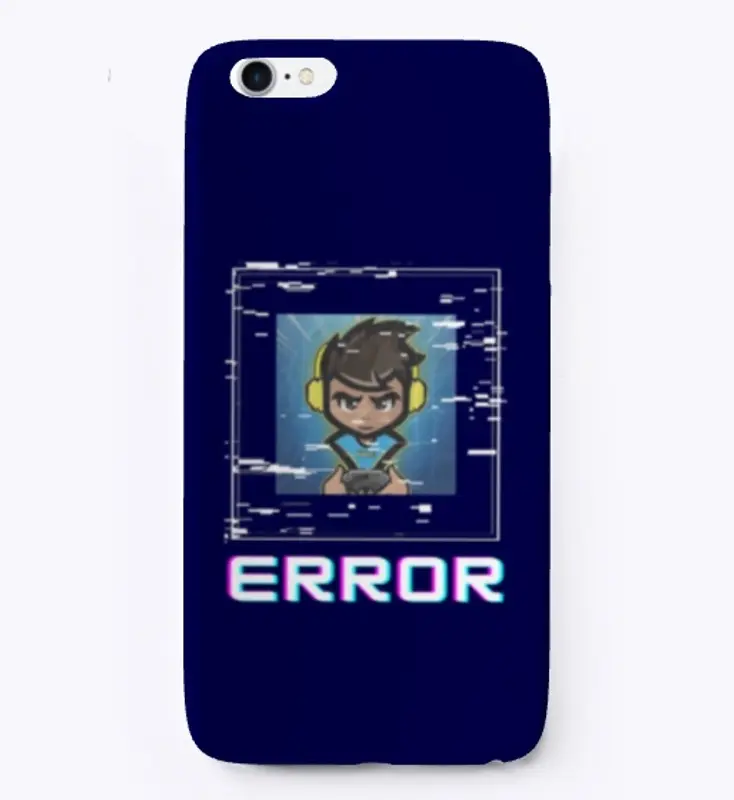 ERROR iPhone Case by KYLEBIRK