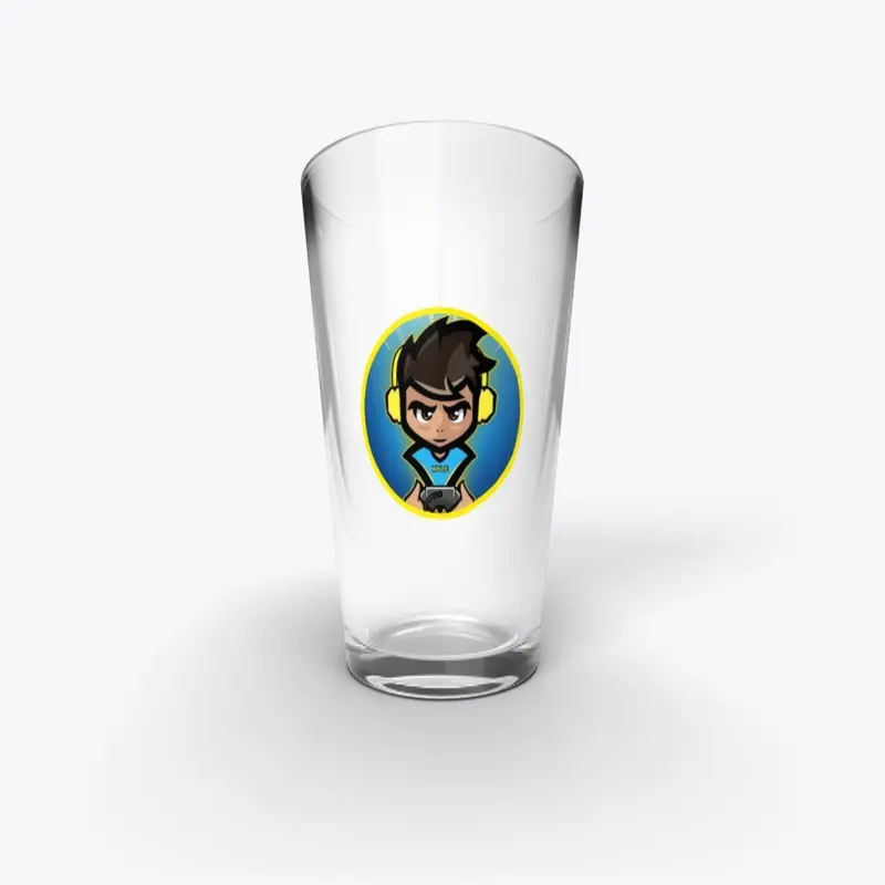 KYLEBIRK Pint Glass (Logo Only)